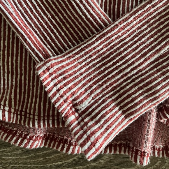 Red & white striped blouse - Picture 3 of 4